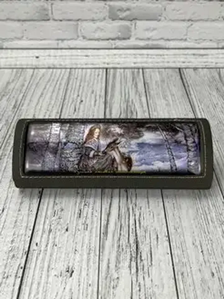 Glasses case with magnet (No. 378)