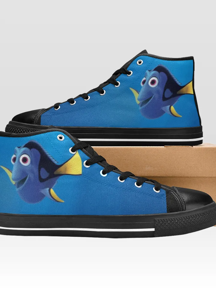 Dory Shoes, High-Top Sneakers, Handmade Footwear