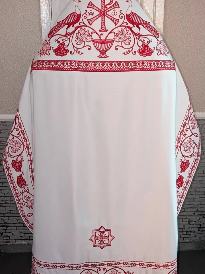 "EMB detail of the vestments"designs for an industrial embroidery machine