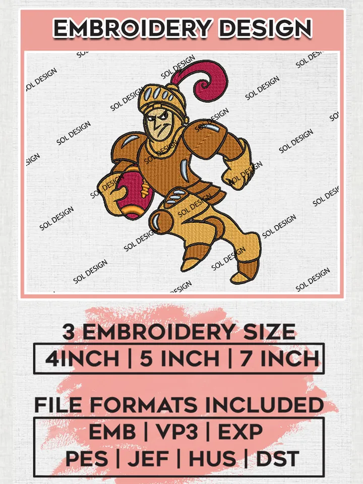 Valparaiso Crusaders NCAA Football Team Mascot Logo embroidery designs, NCAA Valparaiso Crusaders Logo Machine embroidery files, NCAA Team Logo embroidery designs, NCAA Game Day Machine embroidery designs, Digital Download