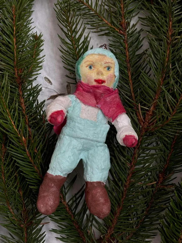 Charming Cotton Toy Boy - Festive Ornament for Tree or Room Decor
Handmade. Christmas tree toy
Xmas gifts