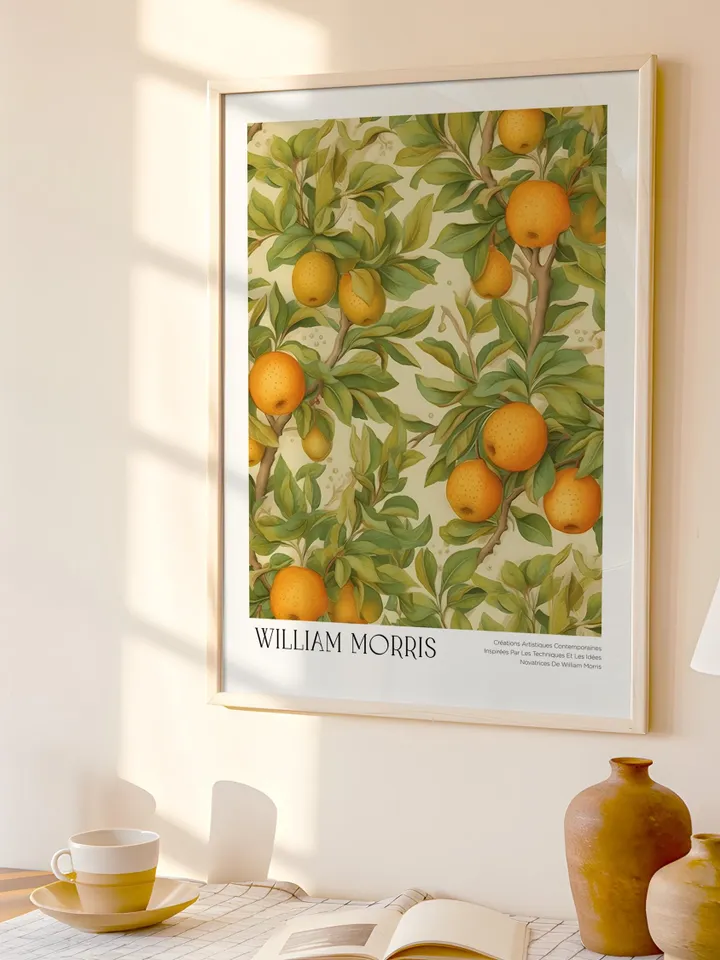 William Morris Wall Art, Vintage Botanical Print, Floral Poster Arts Decor, Digital Download, William Morris Print Digital Download AA16