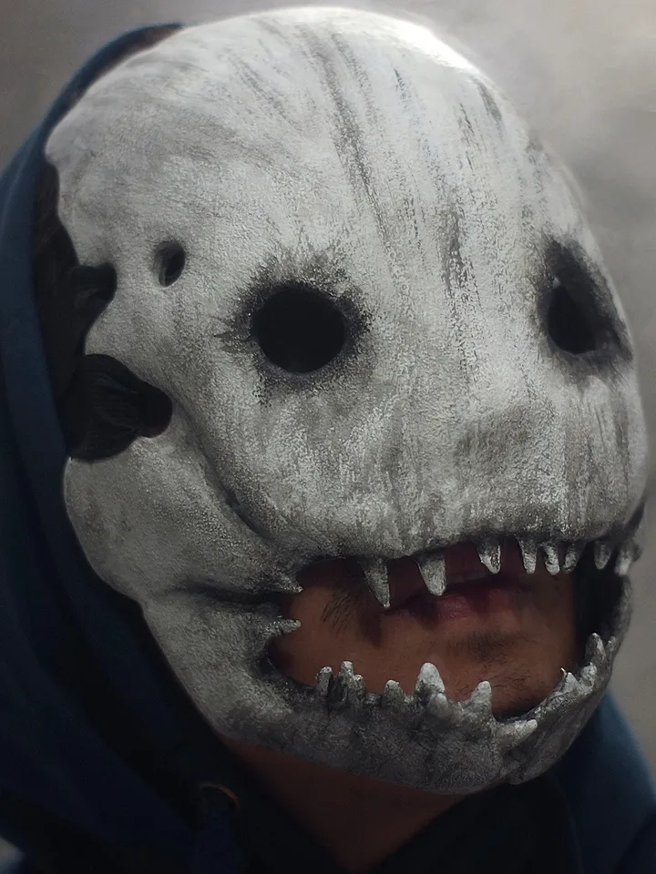 Trapper Killer Mask from Dead by Daylight Collectible Trapper Killer Mask Dead by daylight