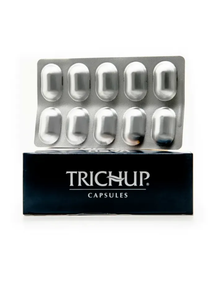 Herbal capsules for hair growth Trichup / for hair loss, capsules 60 pcs.