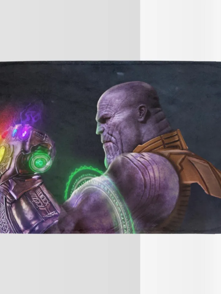 Thanos Blanket Lightweight Soft Microfiber Fleece