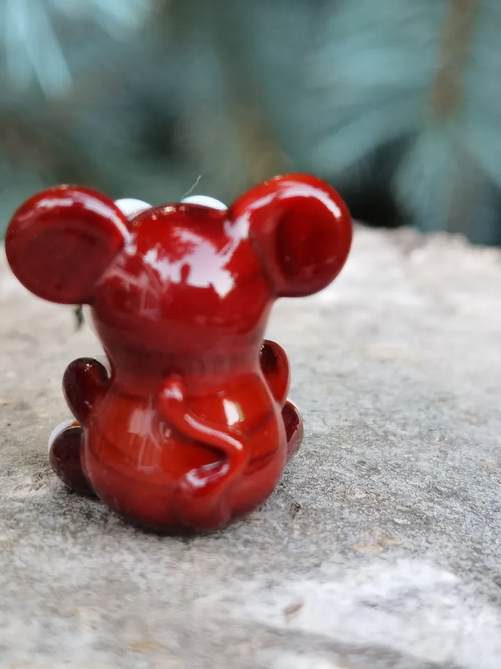 Monkey figurine Monkey miniature Monkey Tiny Monkey glass Monkey Tiny figurine Miniature animal