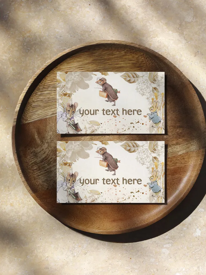 Editable Food Label Peter Rabbit First Birthday party food label; Rustic Peter Rabbit Party; Classic Peter Rabbit Party Birthday ; pr1