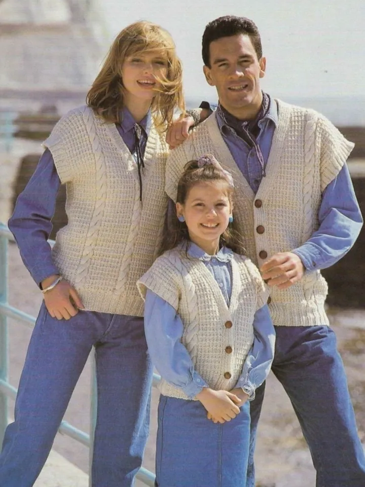 Waistcoat knitting pattern Waistcoat women men children knitting patterns pdf easy Waistcoat