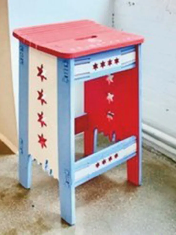 Digital Template Cnc Router Files Cnc Stools Files for Wood Laser Cut Pattern