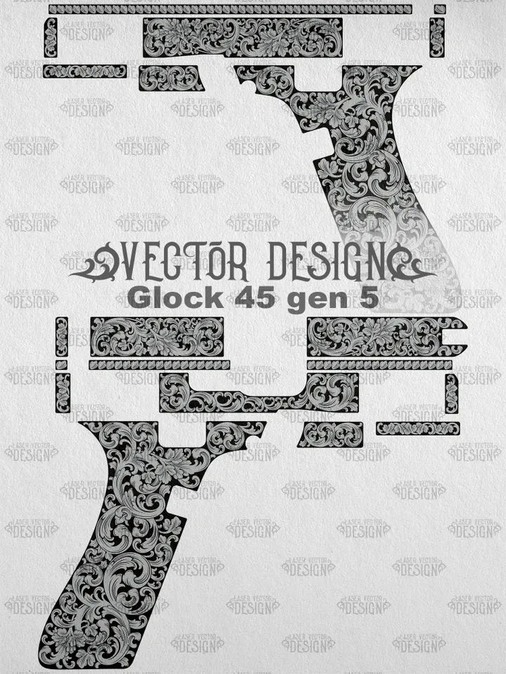VECTOR DESIGN Glock 45 gen 5 Scrollwork