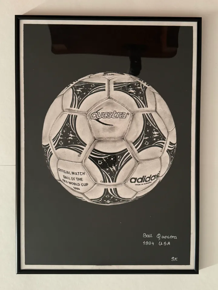 “World Cup ball” 1994 USA №15 from 16 pcs“ art collection 4