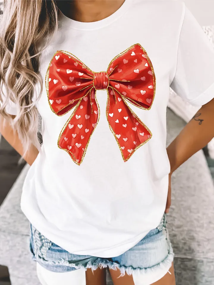 Valentine day Heart Coquette bow Png, Retro Valentine Shirt Design, Valentine Png, Valentine Love Png, Heart Valentine bow png