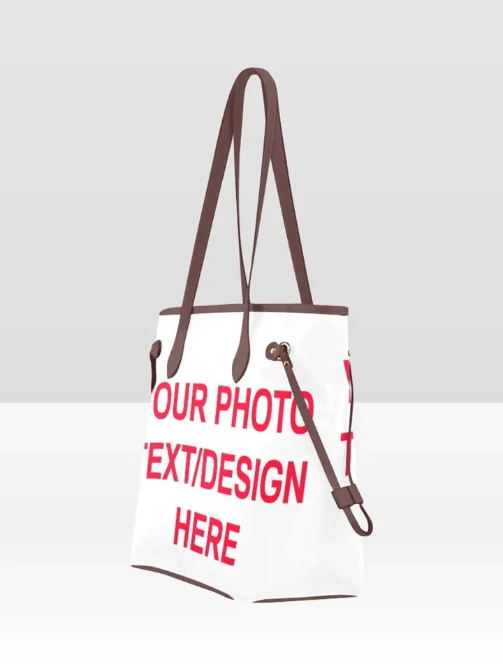 Custom Canvas Purse Photo Print, Put Your Picture on Personalized Tote Bag, Your Image on Canvas bag, Cool Gift Idea