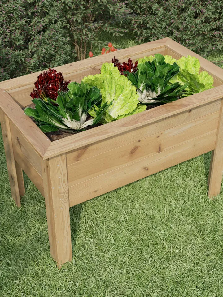 Raised Planter Box Plans, PDF, DIY
