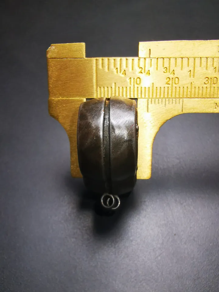 Gandhanra Antique Handmade Gau Ghau Shrine, Mini Tibetan Buddhist Altar Amulet Pendant