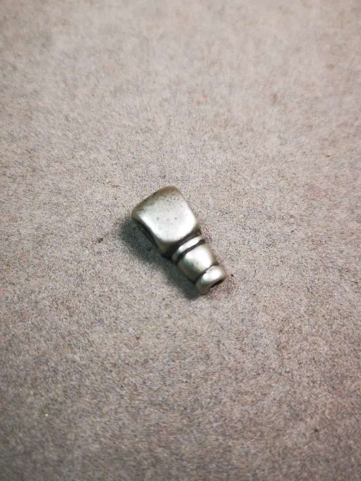 Gandhanra Tibetan Guru Bead,Mini Size T-drilled 3-Hole Prayer Bead,Mala Bead,Connector Bead for Buddhist Bead Accessories