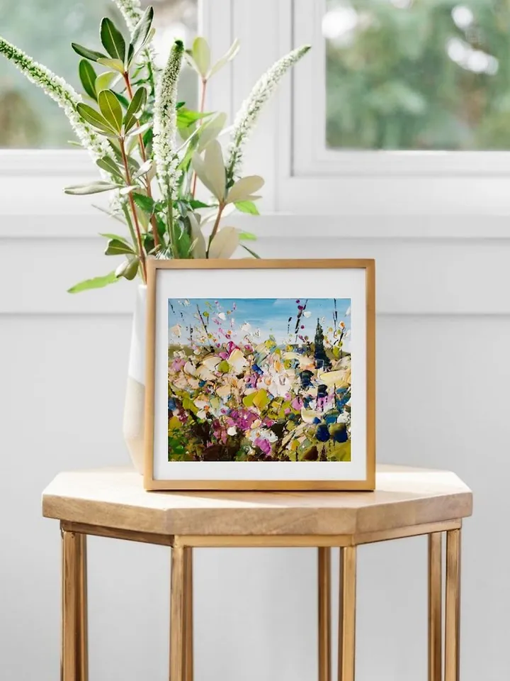 Sakura Painting Original Art 日本開花櫻桃 手工油畫 掛畫 微型油画 Landscape Painting
