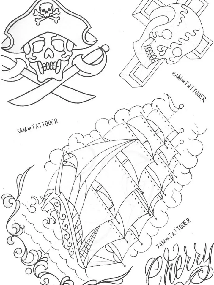Xam Tattooer - Sketchbook Volume 1