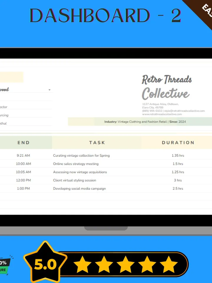 Time Tracking Template, Editable Google Sheets, Employee Work Hours Log, Project Time Management Tool