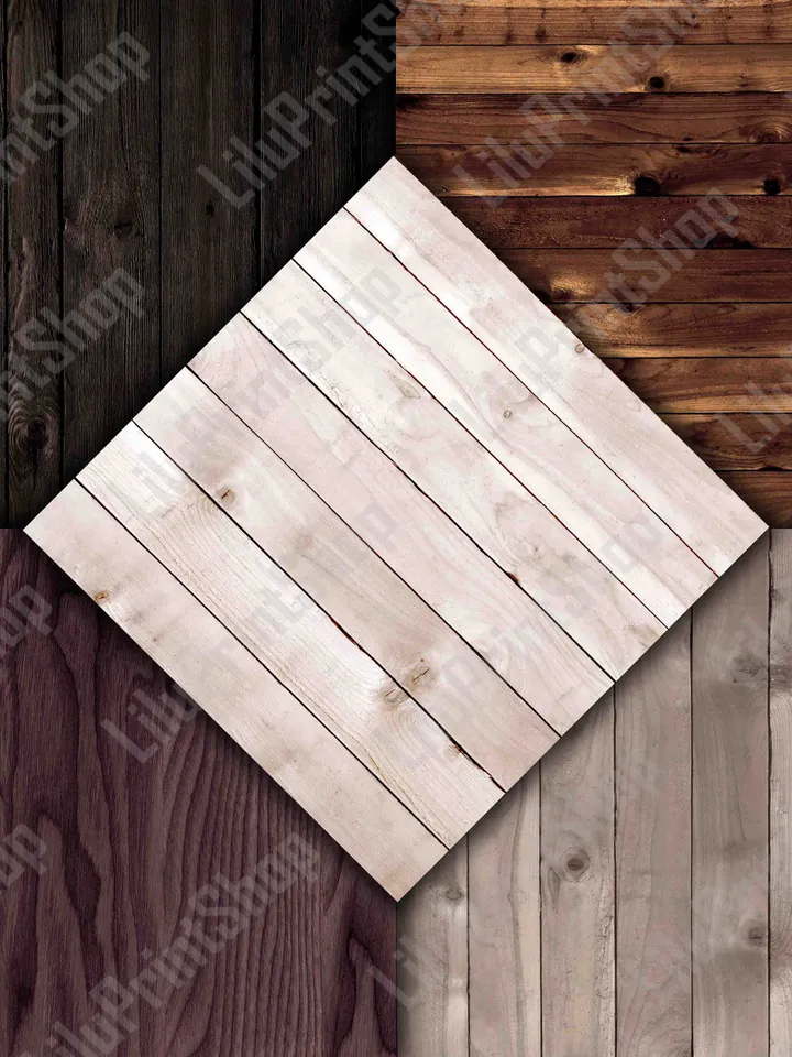 Wood background. Wood digital paper with Brown texture of Natural wooden background. Instant download