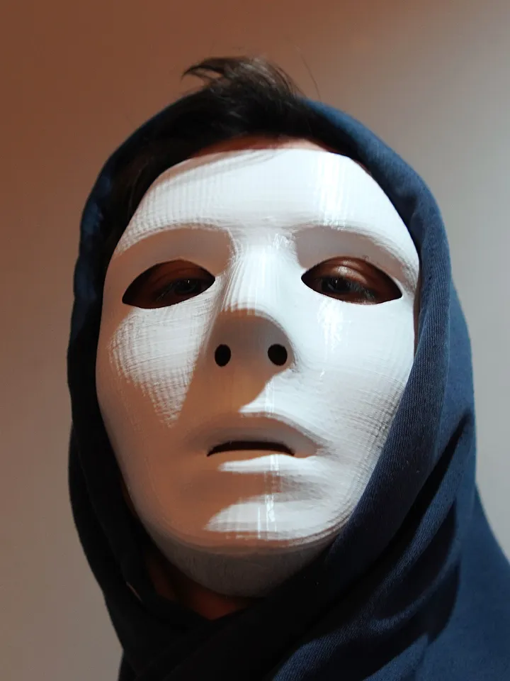 Joey Jordison Slipknot Blank Mask White Caesar 1983 1986 Joey Jordison Slipknot Blank mask