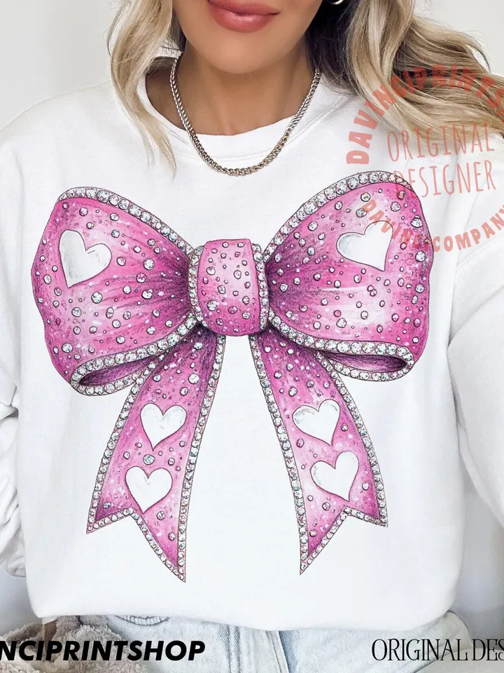 Valentines Day Heart Coquette bow Png, Coquette Valentines png bundle, Valentines png, Valentine Love Png, Valentines Heart png, Love png