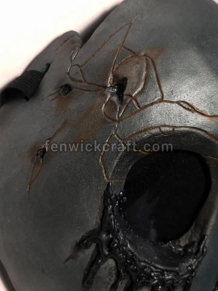 Eyeless Jack Mask / Black Tears - Cosplay Creepypasta