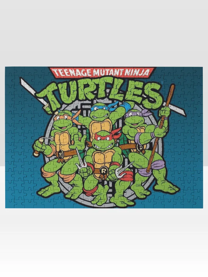Ninja Turtles Jigsaw Puzzle Wooden