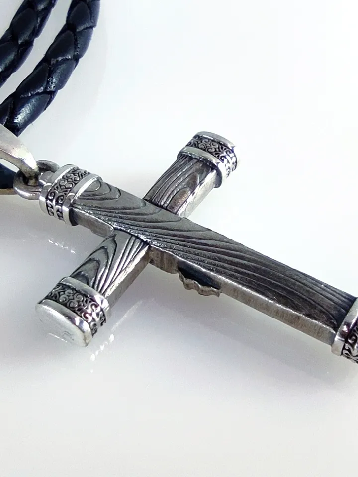 Beautiful cross with a crucifix