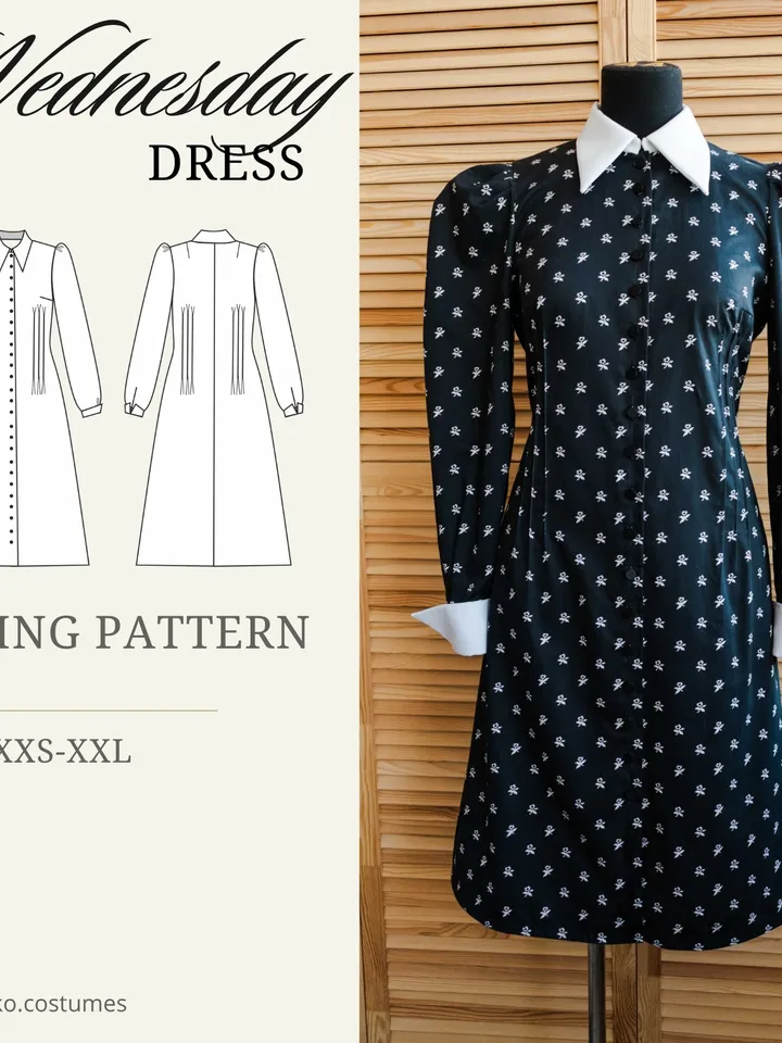 Wednesday Dress Sewing Pattern