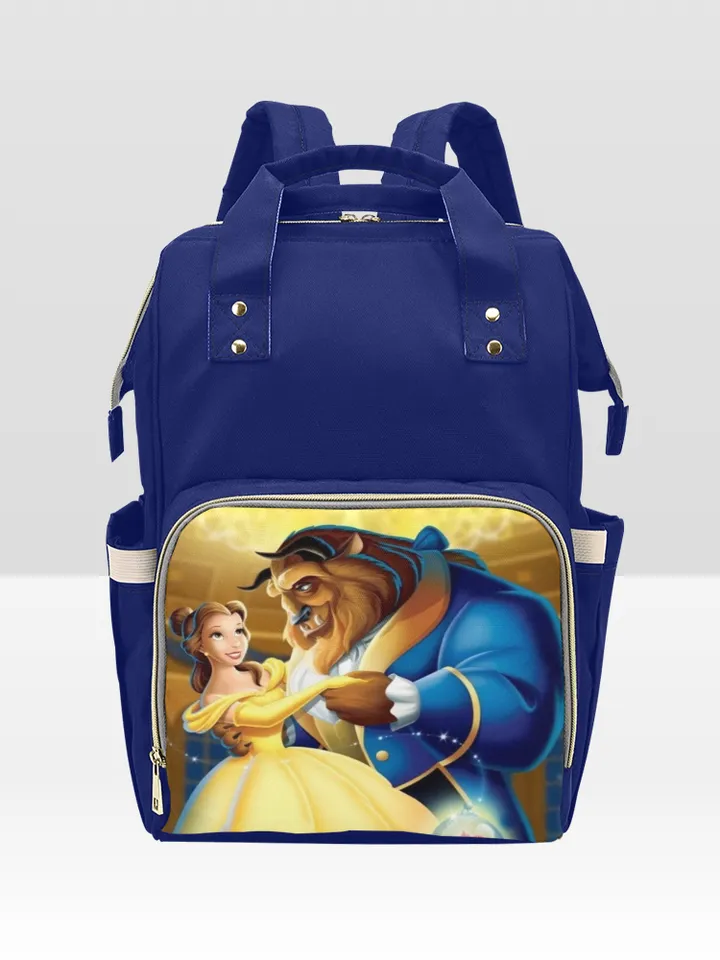 Beauty and Beast Diaper Bag Backpack