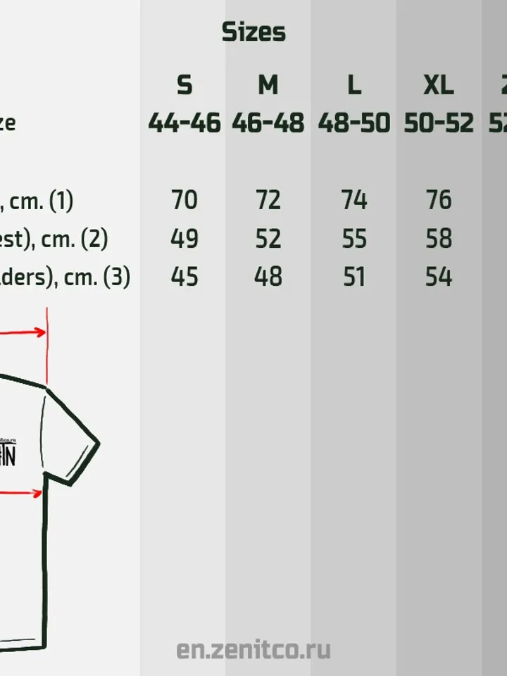 Original Zenitco "VZOR" T-SHIRT