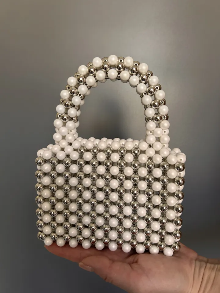 Chic Beaded Handbag - Stylish & Trendy Bag for Women