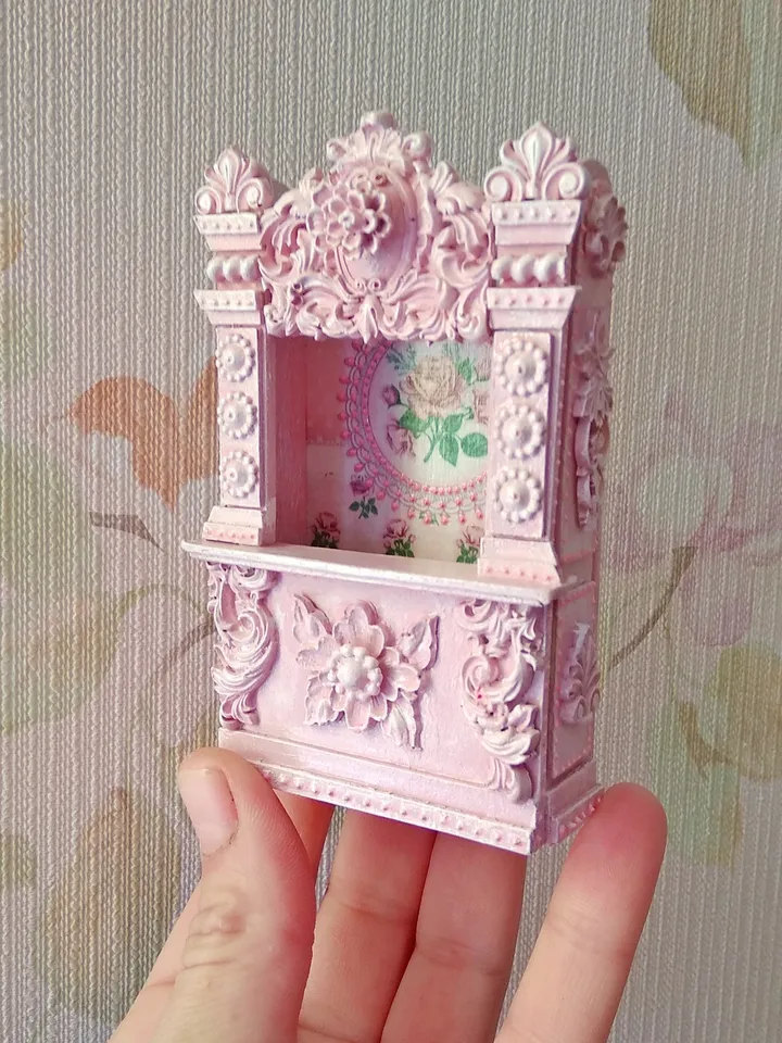 Puppet show.Paper theater.1:12 scale.