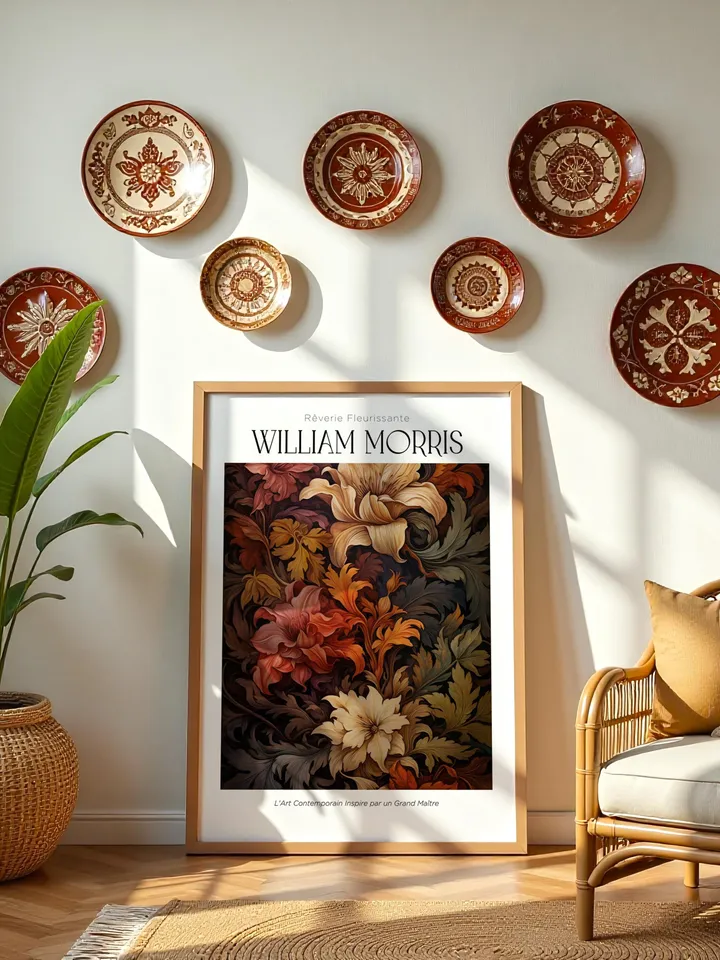 William Morris Wall Art, Vintage Botanical Print, Floral Poster Arts Decor, Digital Download, William Morris Print Digital Download AA10