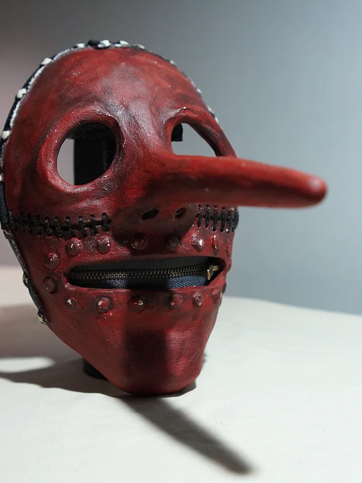 Chris Fehn Mask Slipknot Red Collectible (Chris Fehn mask) Slipknot