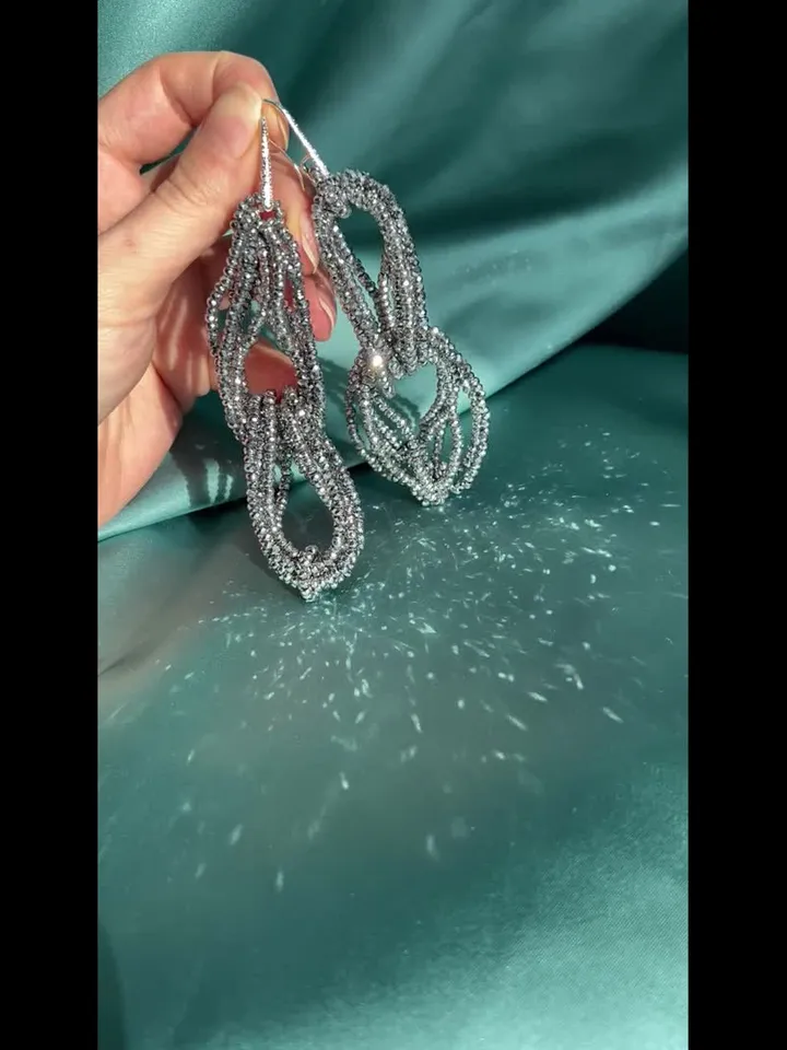 Hematite Vetro Earrings