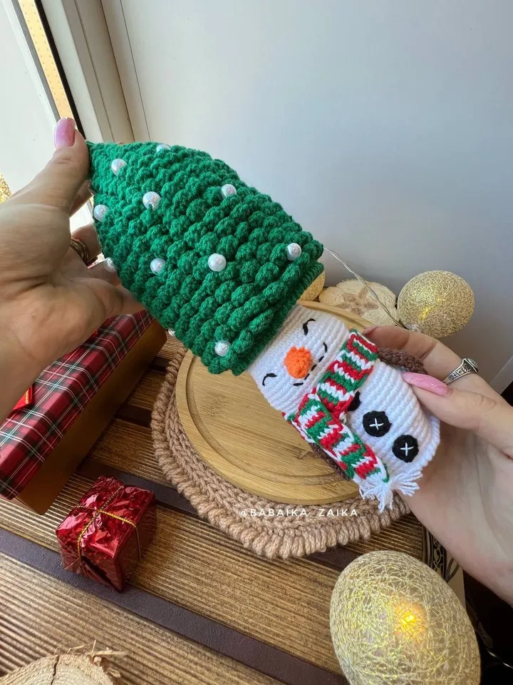 PDF Christmas SET: Santa Claus Snowman Christmas Tree Christmas ornament Christmas decoration Xmas toy Christmas Pattern Amigurumi Pattern