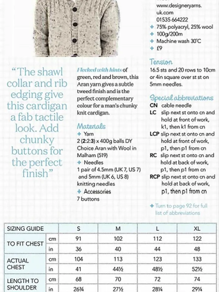 Men cardigan knitting pattern, men jacket pattern, men cardigan pattern pdf instant download