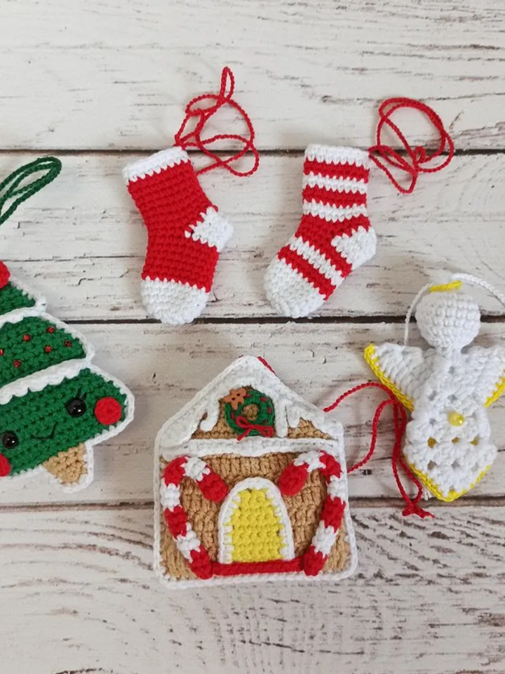 Christmas home decor, Christmas tree ornaments, Xmas car decoration, Xmas gift