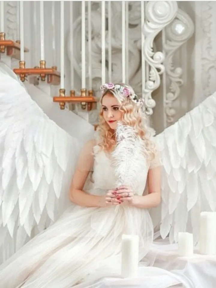 Wings, angel wings, white angel, white wings, large wings
