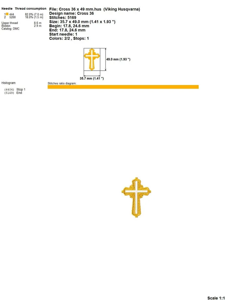 Religious cross embroidery design Machine embroidery pattern 5 sizes, Embroidery files christian cross, Catholic embroidery Holy cross #R49