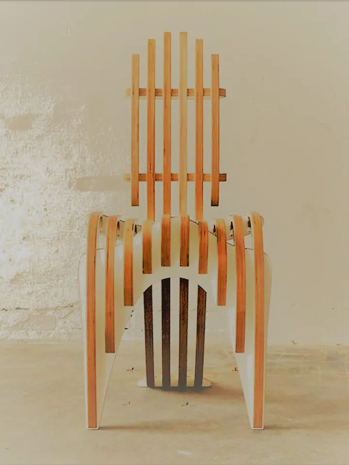 Digital Template Cnc Router Files Cnc Chair Files for Wood Laser Cut Pattern