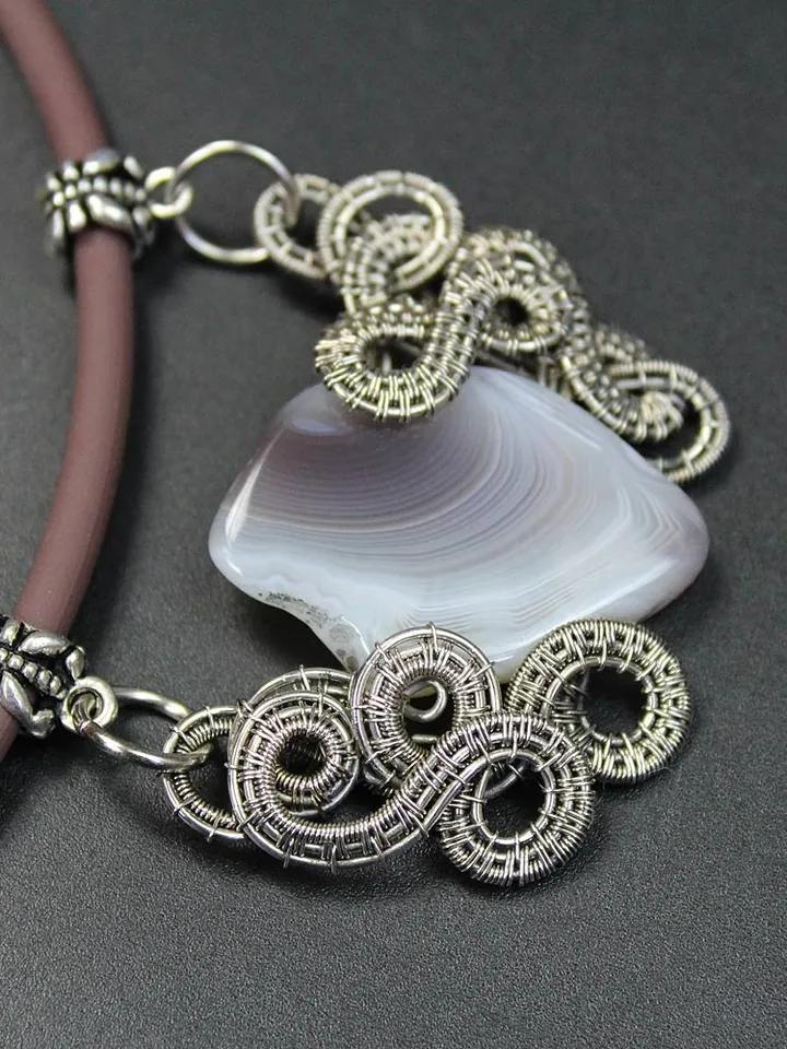 Necklace handmade