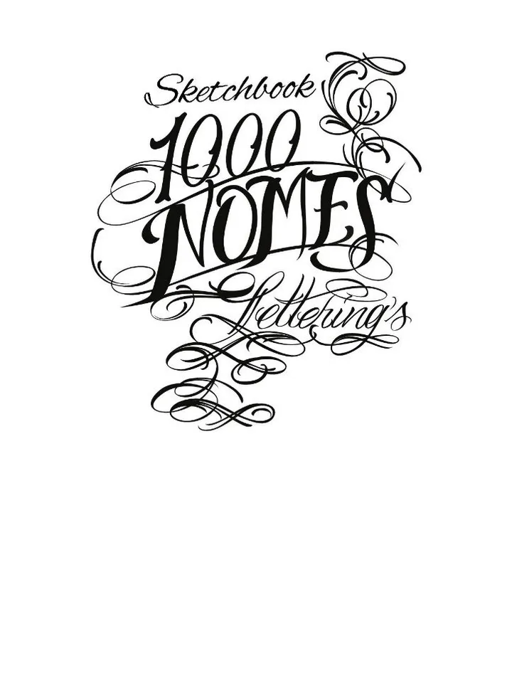 Bola sketchbook - 1000 Nomes