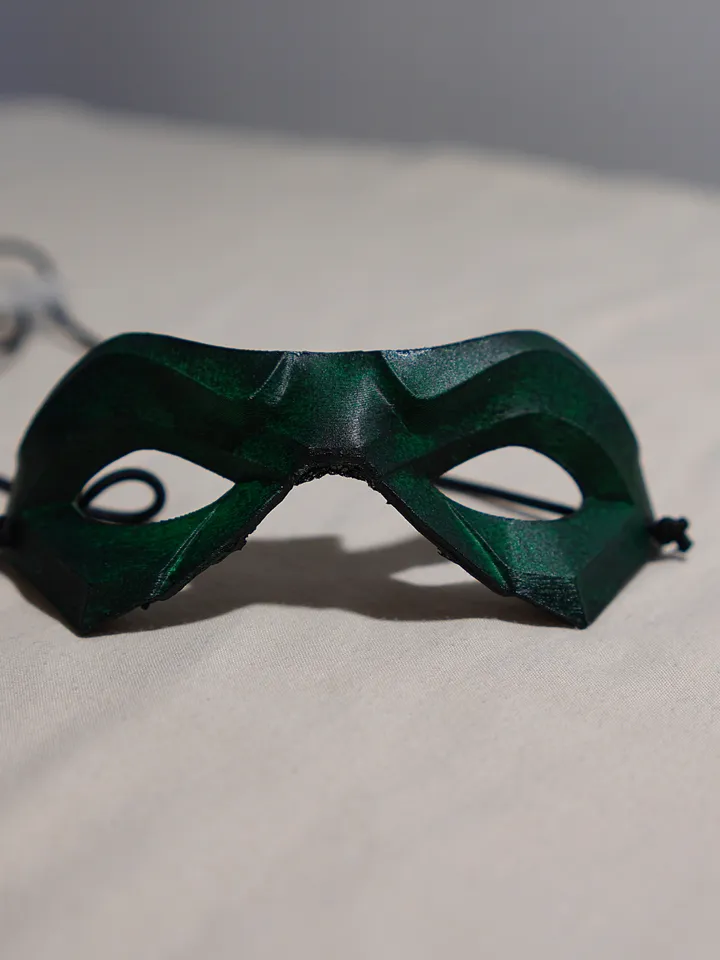 ROBIN 5 Green Mask from Batman Robin 5 Batman mask