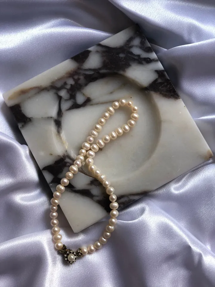Calacatta Viola Marble Catch-all Tray, Calacatta Marble Home Decor real marble ring dish
