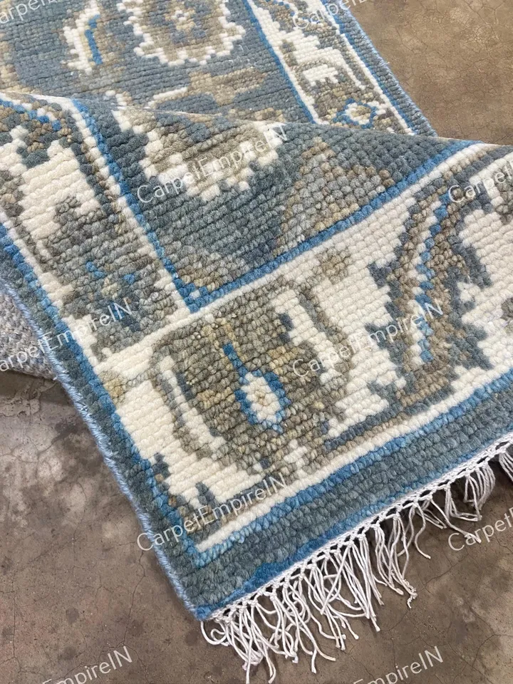 Exquisite Oushak style Hand Knotted Rug 4x6, 5x8, 6x9, 8x10, 9x12, 10x14 ft Handmade Rugs for Living Room - Antique Contemporary rug, rugs..