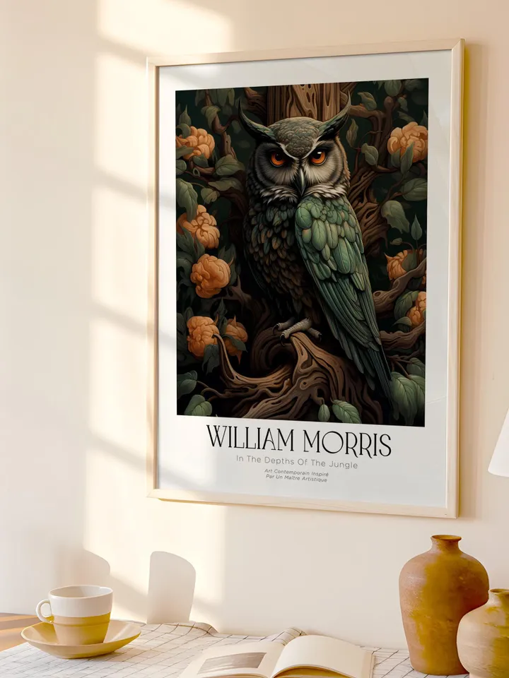 William Morris Wall Art, Vintage Botanical Print, Floral Poster Arts Decor, Digital Download, William Morris Print Digital Download AA5