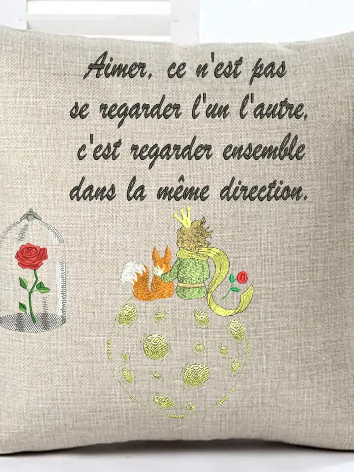 The Little Prince set machine embroidery design digital embroidery pattern clothing decor embroidery motif